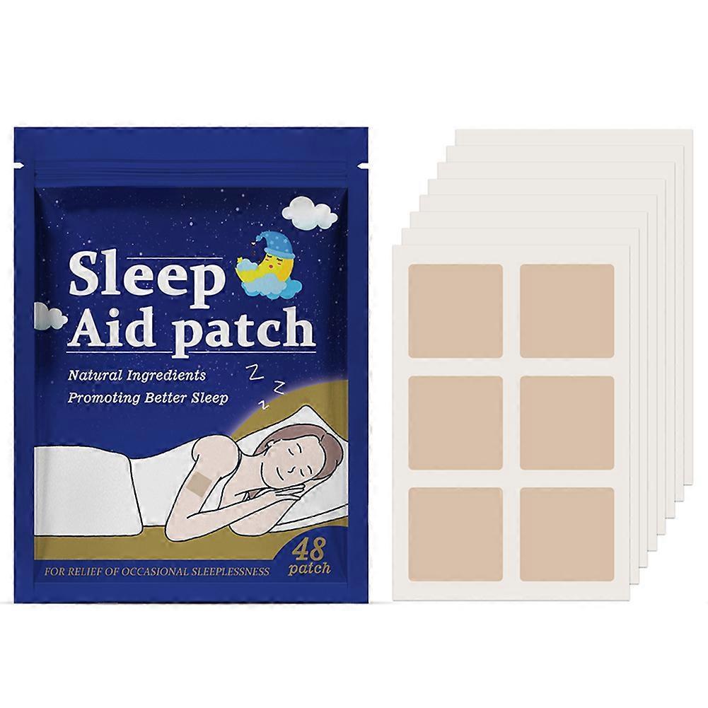 unbrand 48PCS Sleep Aid Patch Relieve insomnia Irritability and Anxiety Body Care Sticker