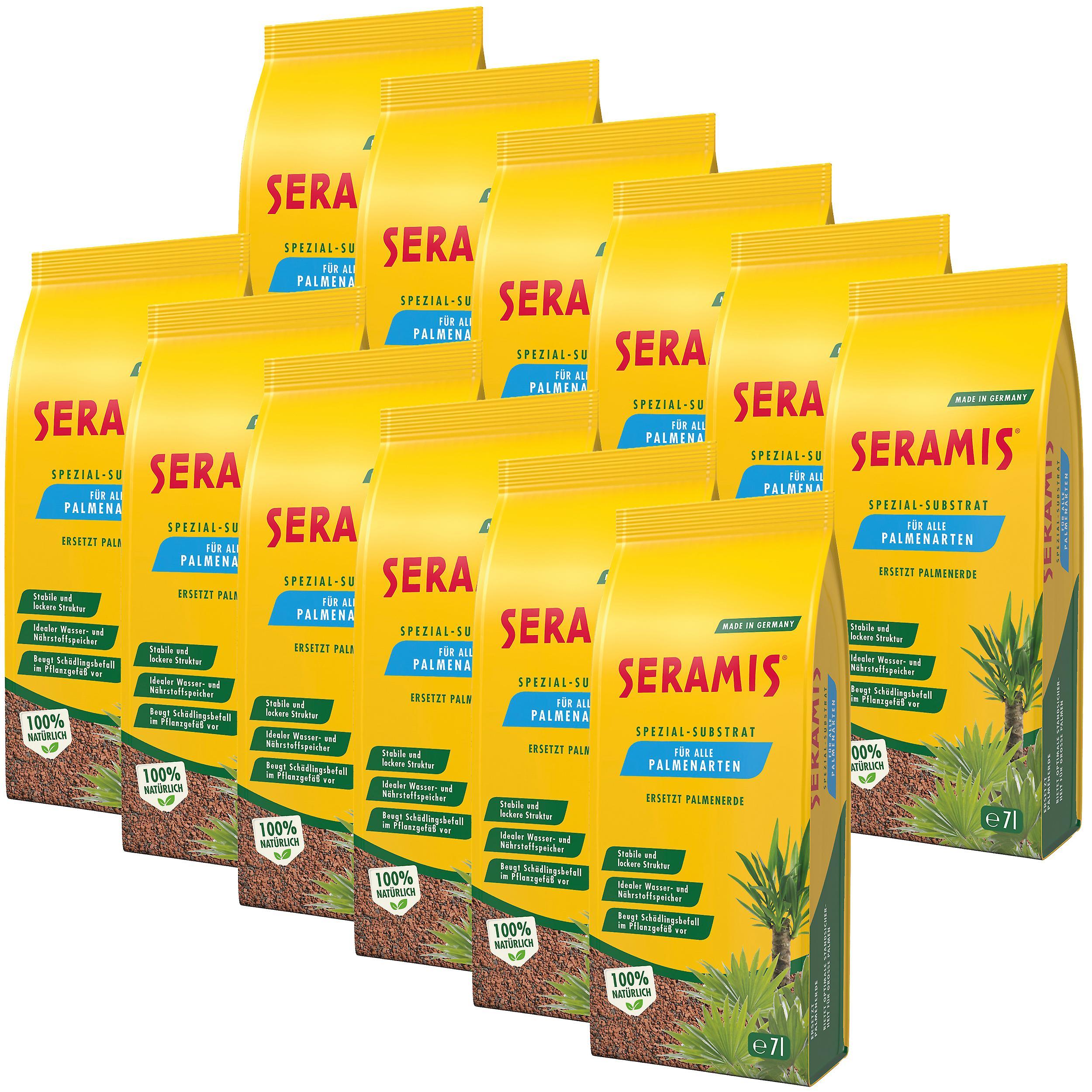 12 x SERAMIS® special substrate for palm trees, 7 litres