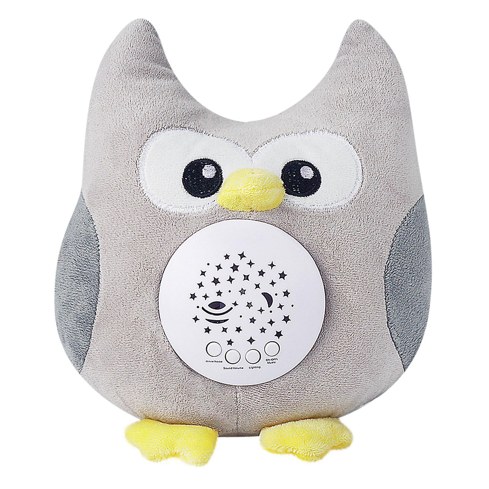 Dandanzhuan Baby Sleep Led Lighting Plush Stuffed Night Light Projector Toy With Music Gift