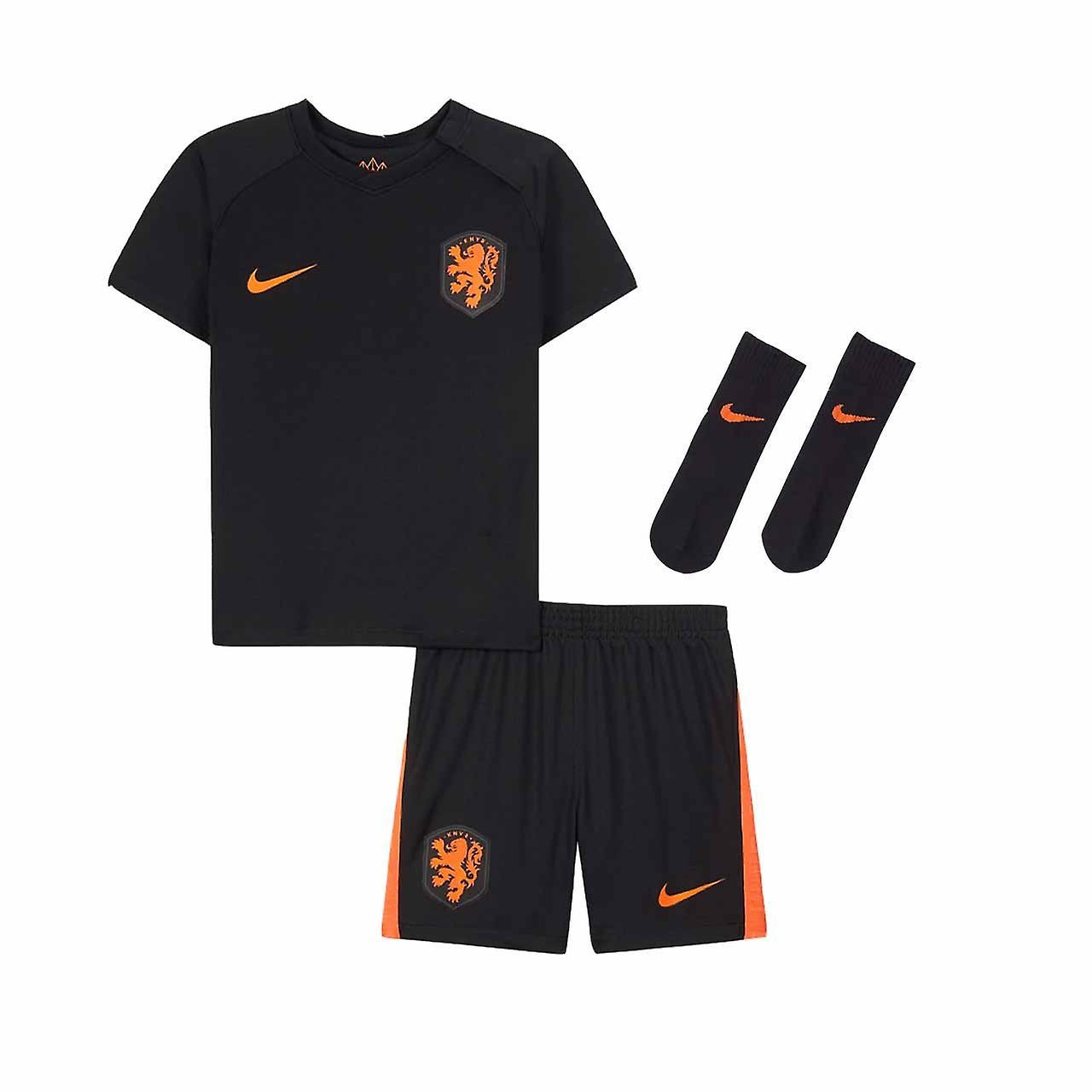 2020-2021 Holland Away Nike Baby Kit Black 6/9 Months