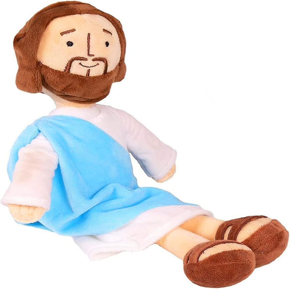 SSRGV Jesus plush toy My friend Jesus stuffed doll Christ religious toy Savior plush Christian religious figure family Christmas decoration 13