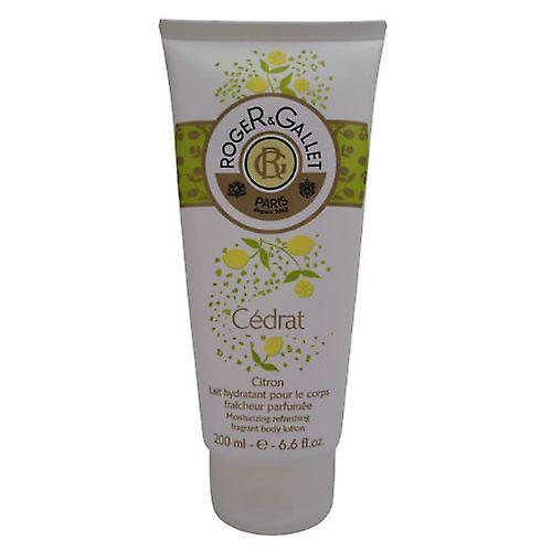 Roger & Gallet Roger et Gallet Citron Cedrat Moisturizing Refreshing Fragrant Body Lotion 200ml