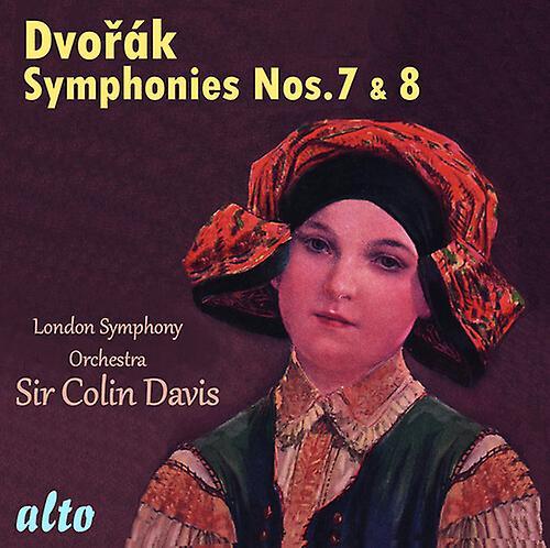 Alto London Symphony Orchestra / Davis,Sir Colin - DVORAK: Symphonies Nos. 7 & 8  [COMPACT DISCS] USA import