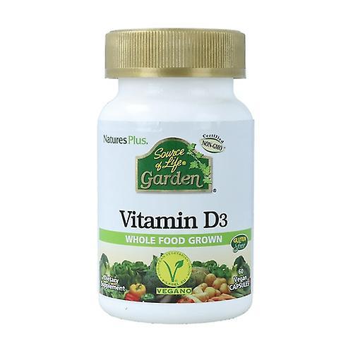 Nature's Plus Vitamin D3 Garden 60 Capsules