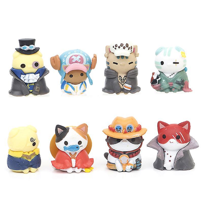 Shanghai Yiting Trading Co Ltd One Piece Cat Model Hand-made Cosplay Car Ornaments Twisted Egg Blind Box Doll SHYTMV One Size