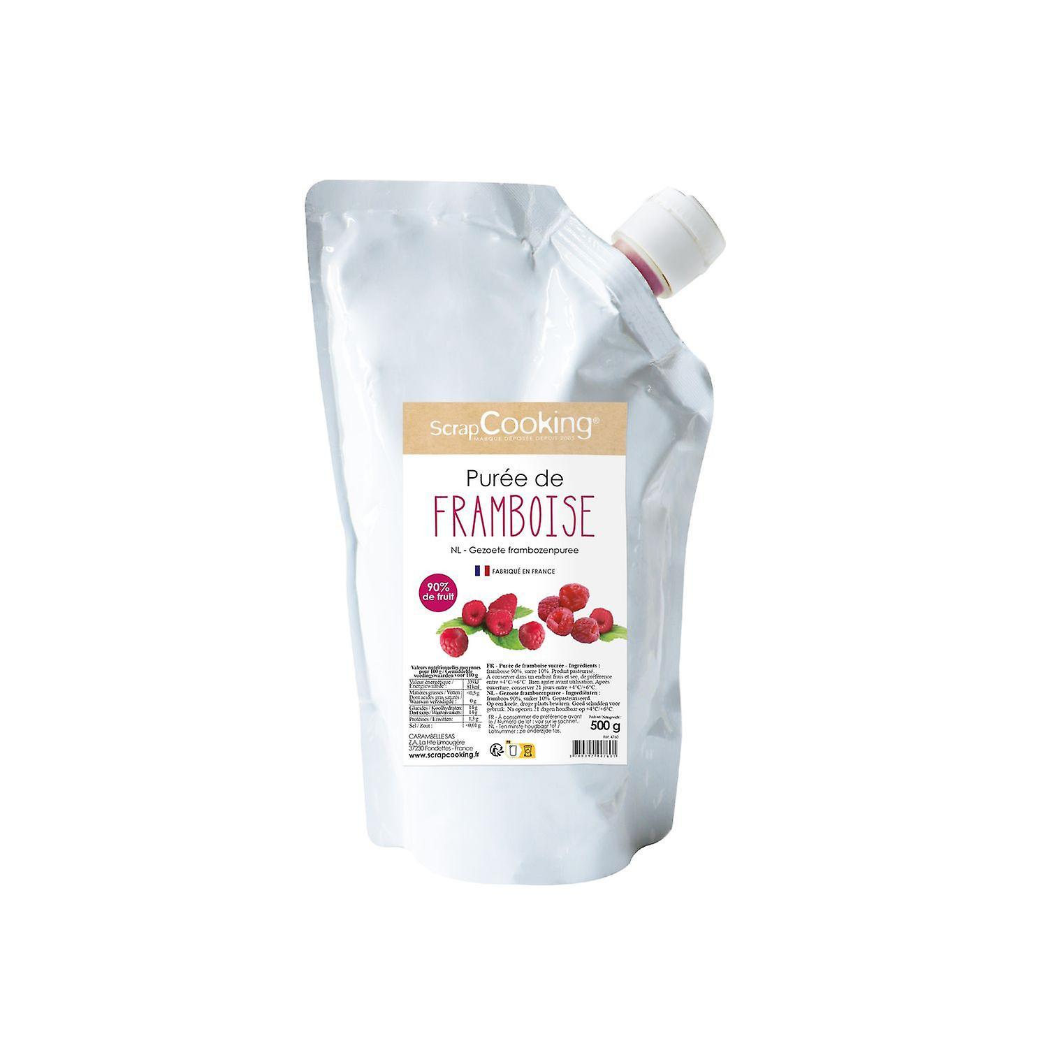 ScrapCooking Raspberry Puree - 500 g Red