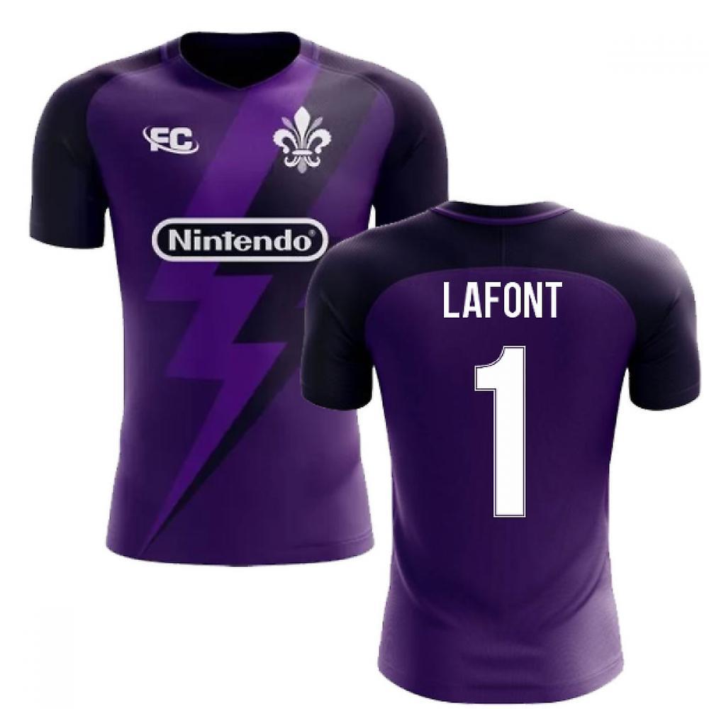 Airo Sportswear 2023-2024 Fiorentina Fans Culture Home Concept Shirt (Lafont 1) Purple XL