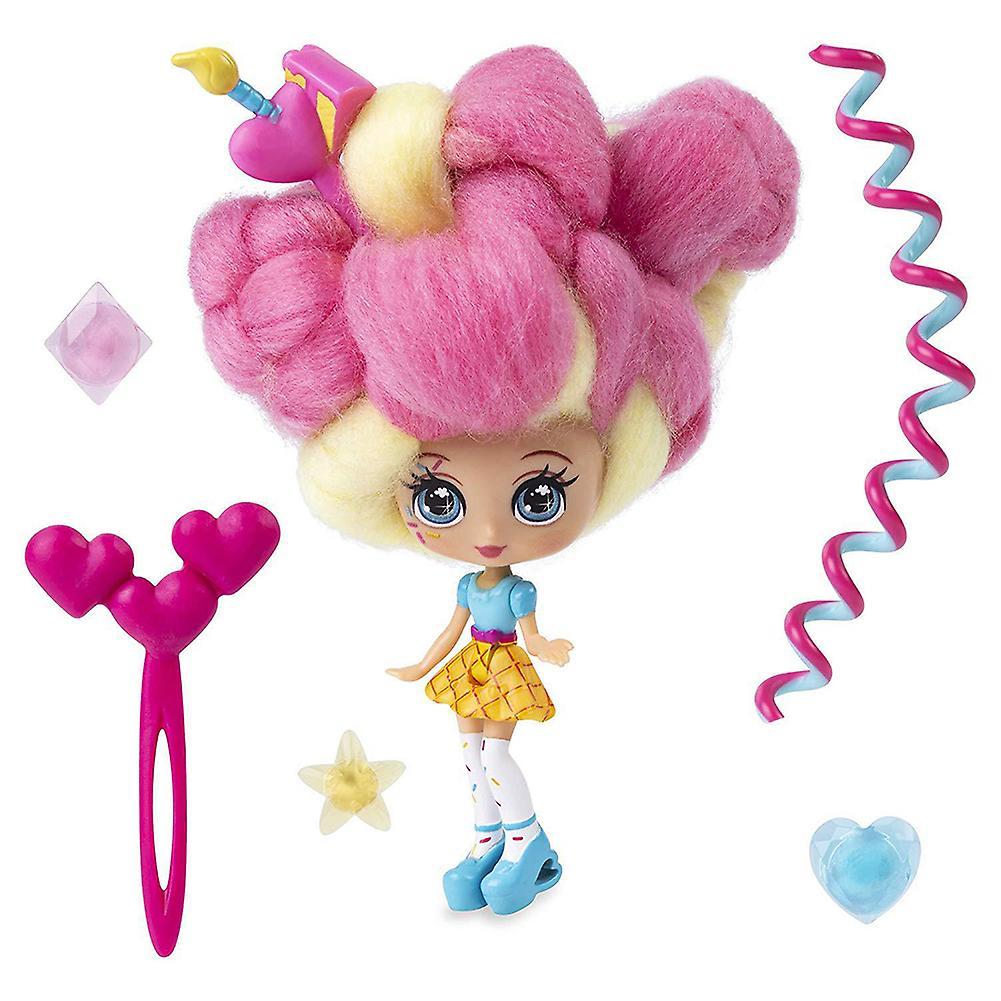 Remorui Candylocks DIY Hairstyle Candy Hair Doll Girl Accessory Kids Toy Collectible Random Style