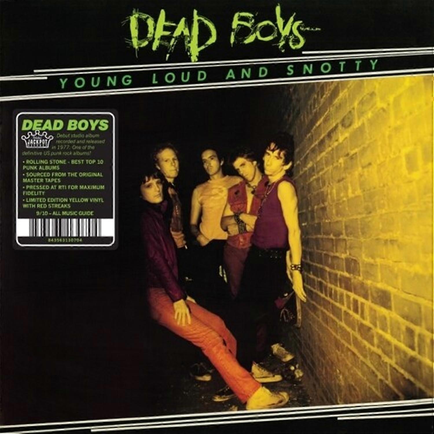 JACKPOT RECORDS Dead Boys - Young, Loud & Snotty  [VINYL LP] USA import