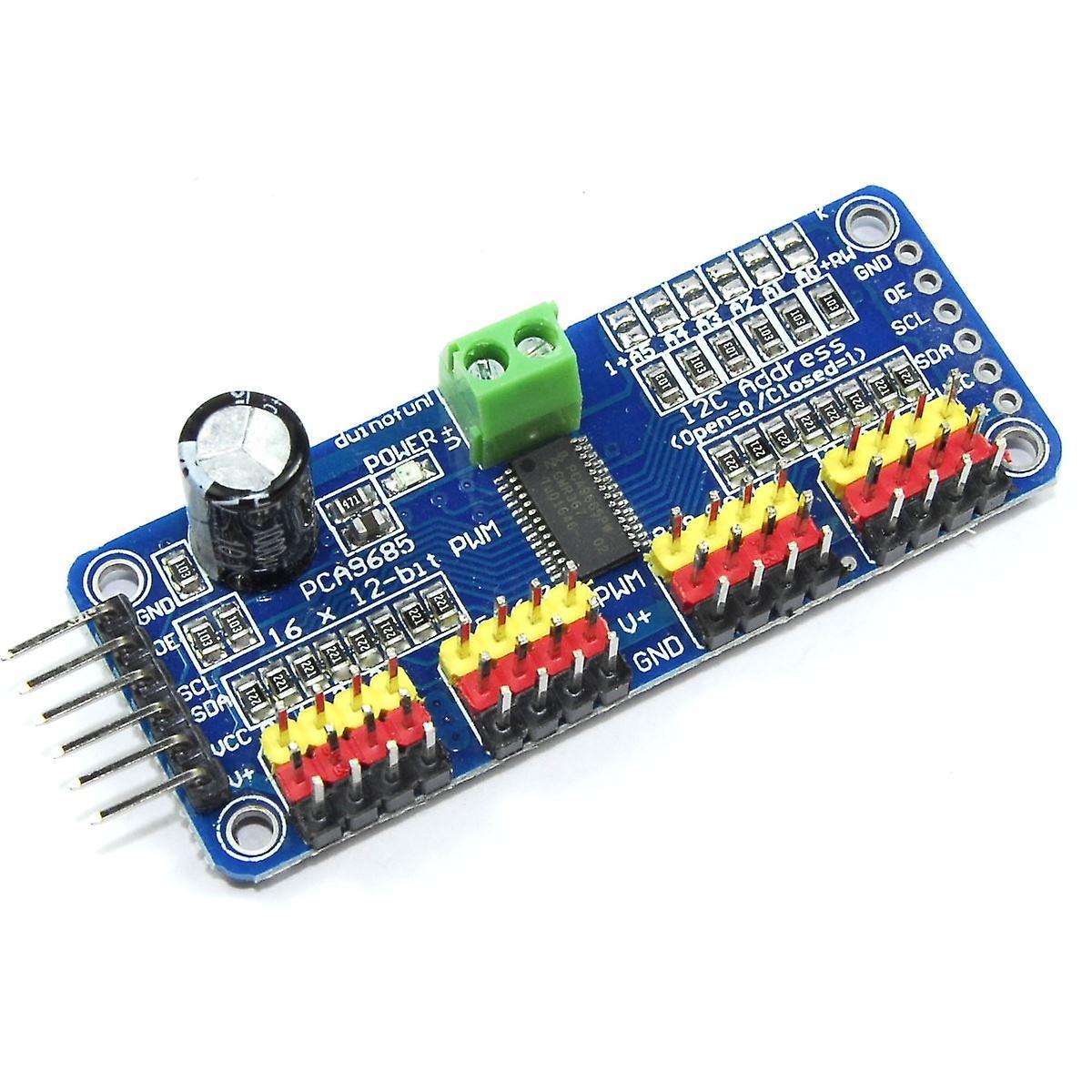 Flux Workshop 16 Ch 12 Bit PWM LED Servo Driver