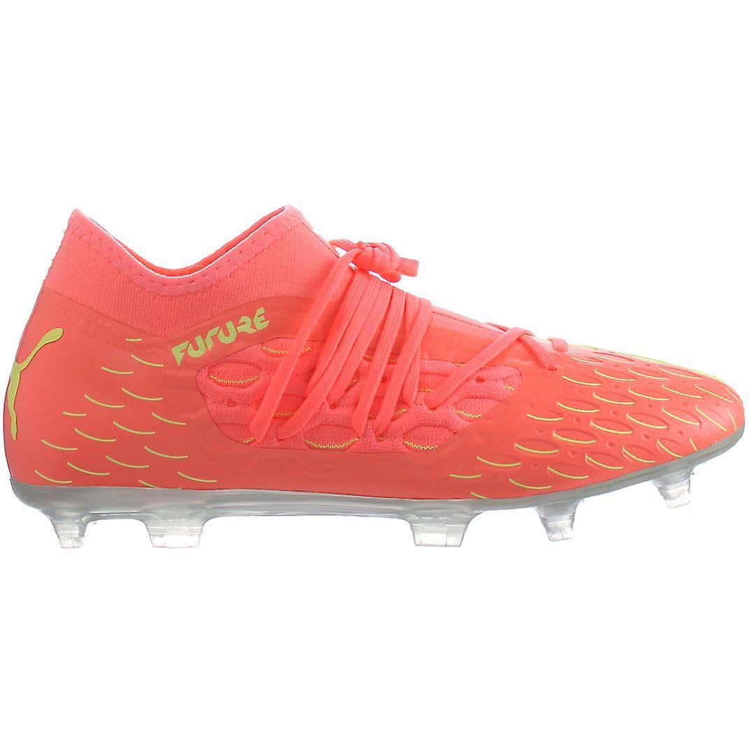 Puma Future 5.3 Netfit OSG FG/AG Orange Leather Mens Football Boots 105936 01 UK 9.5 EU 44 US 10.5