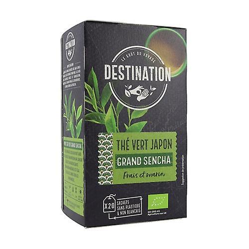 Destination Bio Sencha Premium Green Tea - Japan 20 infusion bags of 2g