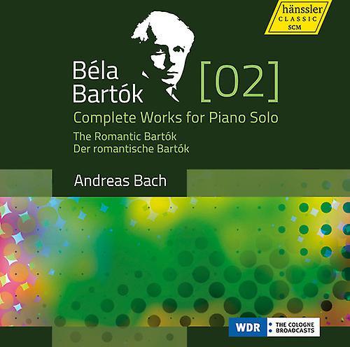 Swrmusic Bartok / Bach,Andreas - Complete Works for Piano Solo 2  [COMPACT DISCS] USA import