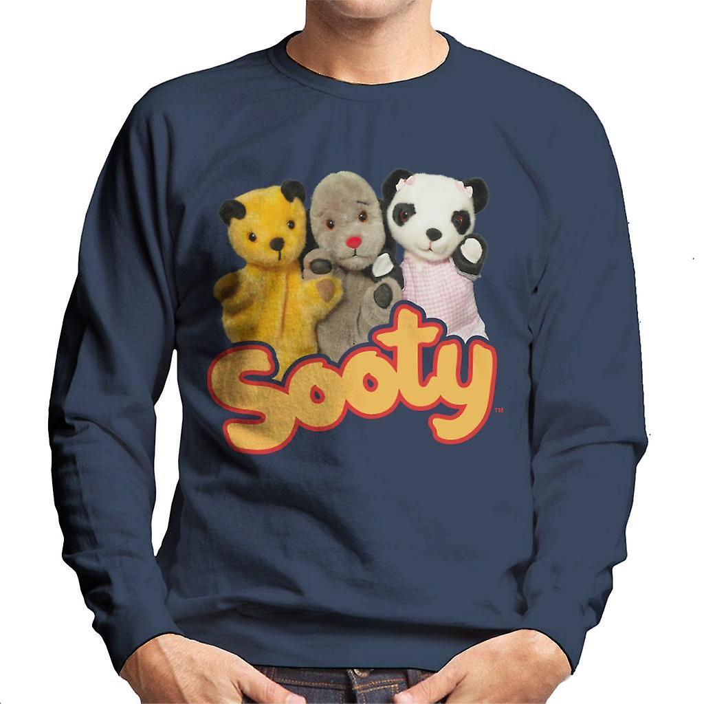 Sooty Sweep & Soo Men's Sweatshirt Navy Blue Medium