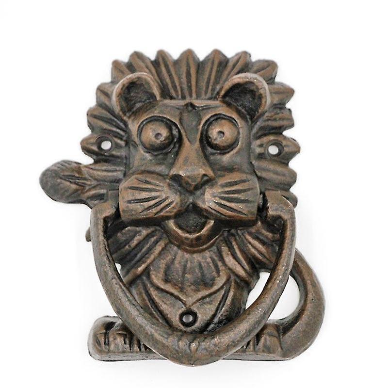 Slowmoose American Style Iron Knocker Crafts Vintage Owl Door Knocking- Antique Handle G