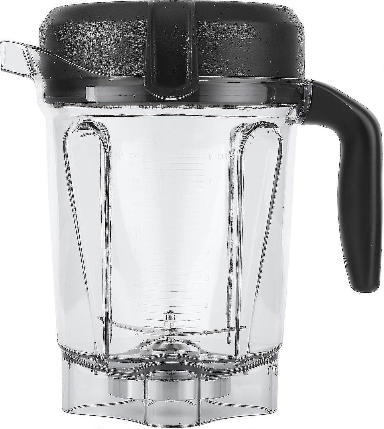 Transparent 64oz Blender Container with Blade Lid Replacement for Vitamix G-Series JKW