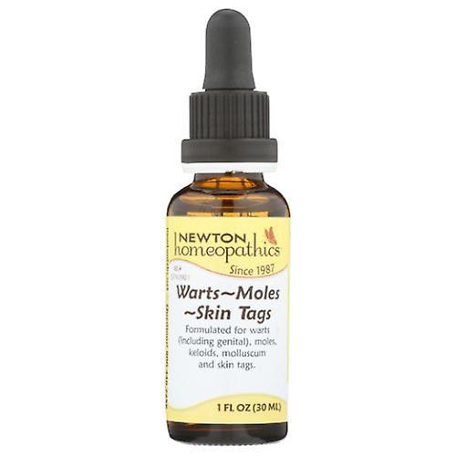 Newton Homeopathics Warts-Moles-Skin Tags, 1 Oz (Pack of 1)