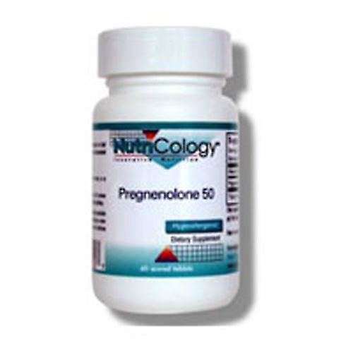 Nutricology/ Allergy Research Group Pregnenolone,50 mg ,60 tabs (Pack of 1)