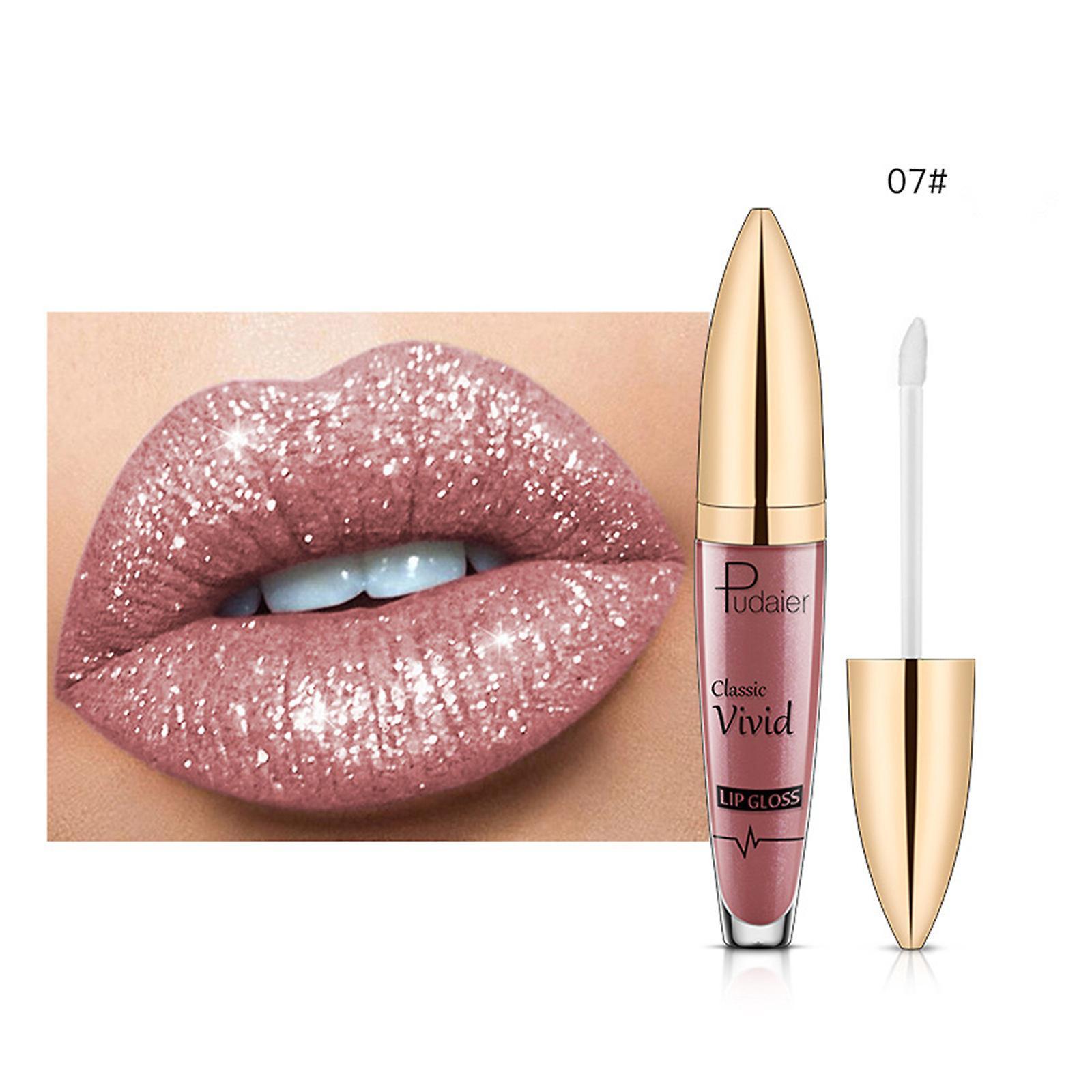 Kakanwo Lipstick Diamond Shiny Long Lasting Lipstick  Glitter Lipgloss Lipstick Shiny Matte Liquid Lipstick 5Ml Makeup G