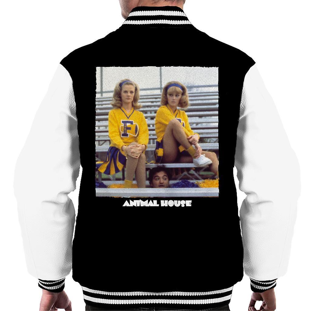 Animal House Babs And Mandy Men's Varsity Jacket Black/White Small