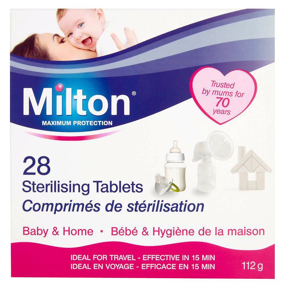 Milton Baby Bottle Sterilising Tablets Household Cleaner 1 x 28 tablets