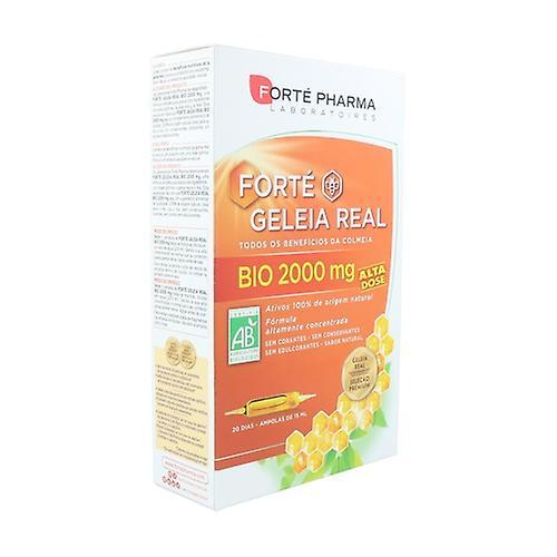 Forté Pharma Forté Royal Jelly 2000 Mg Bio 20 ampoules