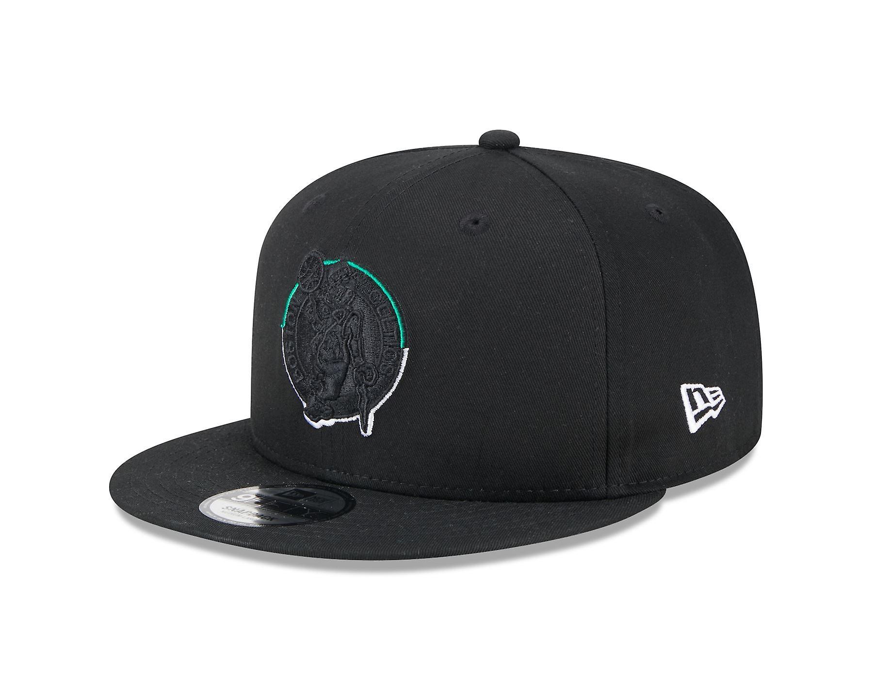 New Era Mens Split Logo 9Fifty Cap ~ Boston Celtics Black M/L