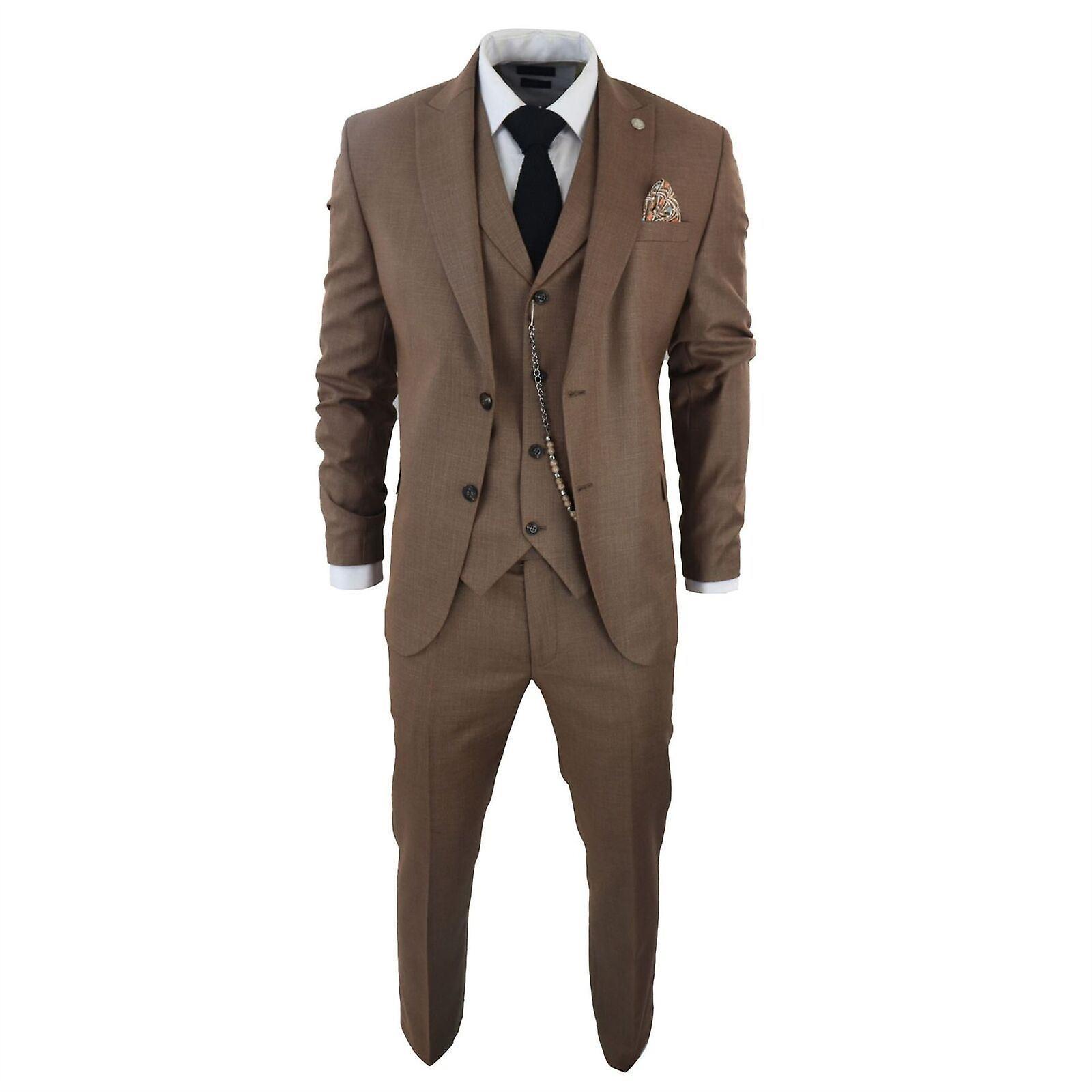 Classic 3-Piece Plain Suit