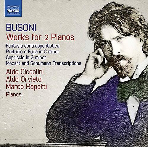 Naxos Busoni / Ciccolini / Rapetti - Works for 2 Pianos  [COMPACT DISCS] USA import