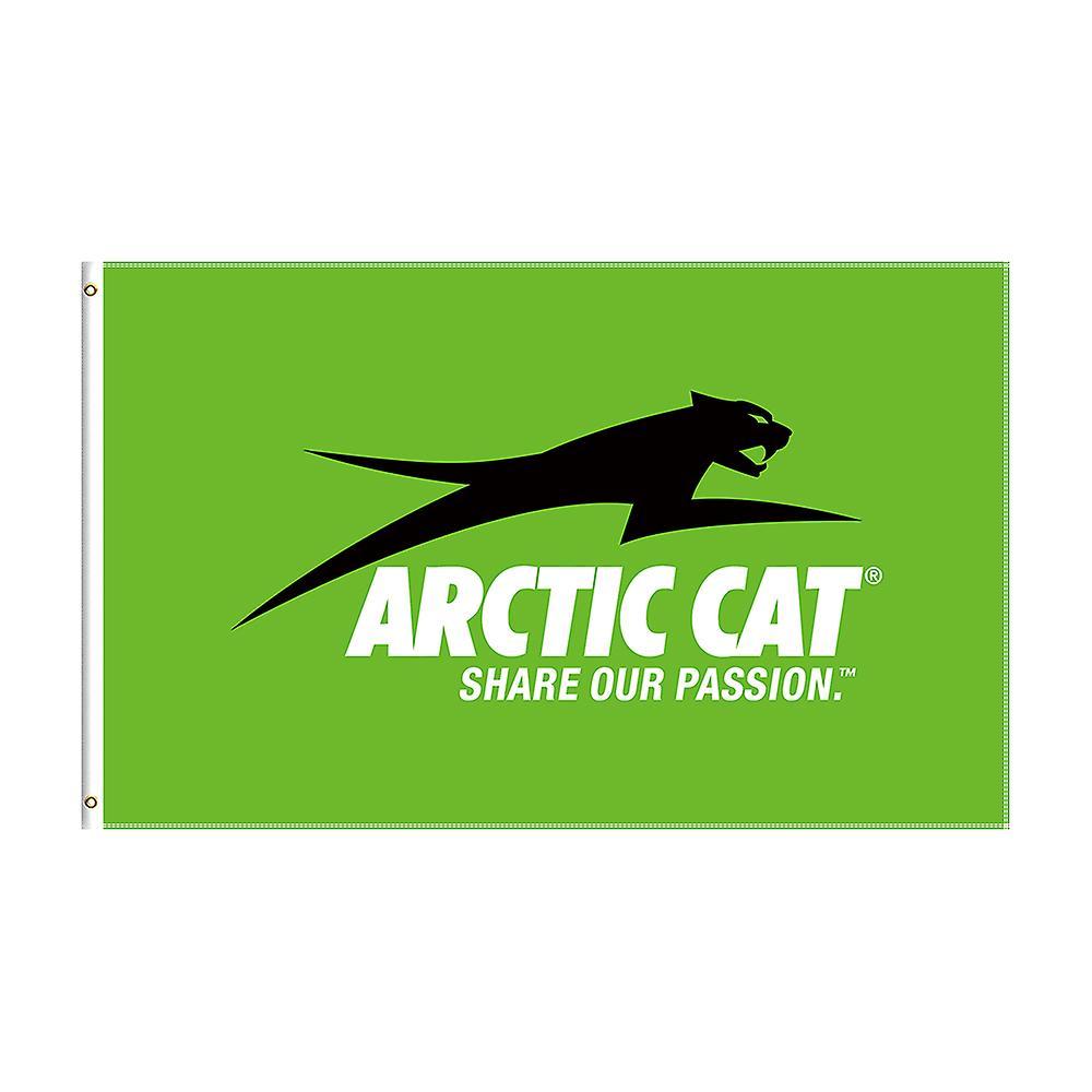 Redkid 3x5 Ft Arctic Cat Flag Polyester Printed Racing Car Banner For Decor 60 x 90cm A-1866