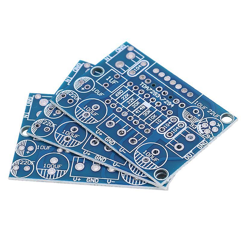 He Fei Mao Qiang Dian Zi Shang Wu You Xian Gong Si 3 Pcs TDA7293/TDA7294 Mono Channel Amplifier Board Circuit PCB Bare Board HFMQV One Size