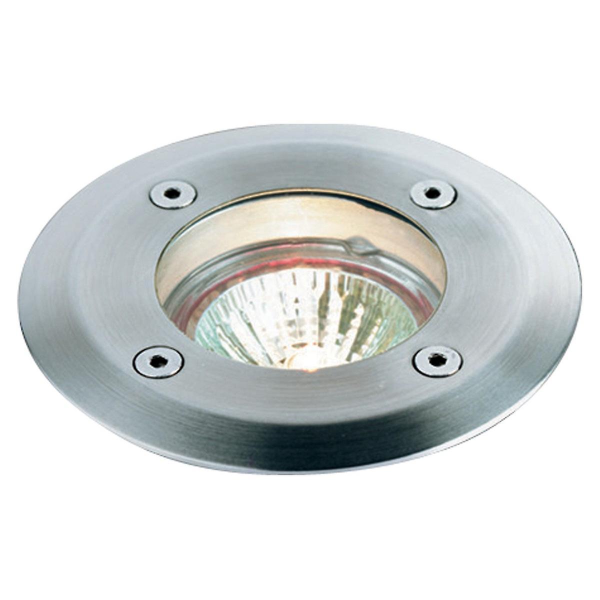 Walkover 1 Light Recessed Light Stainless Steel IP67 GU10