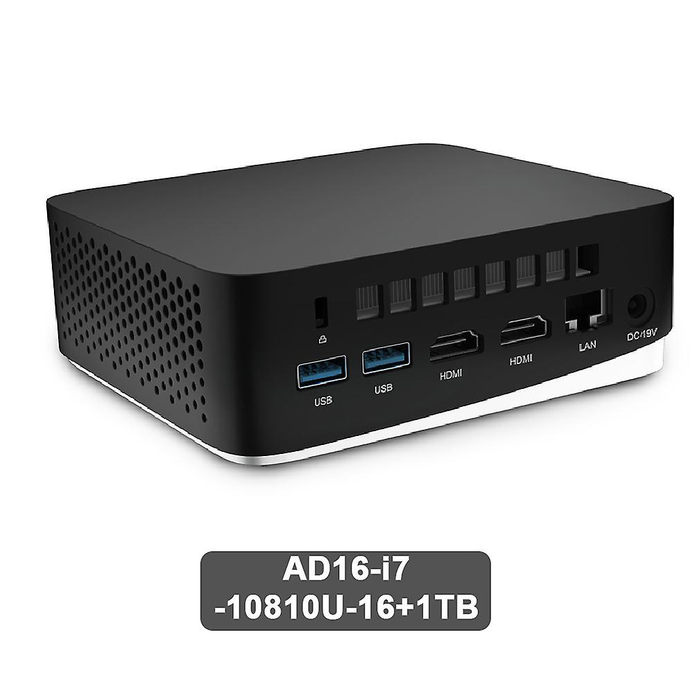 Dinoply Mini Pc Windows 11pro Intel Uhd Graphics I9-11900h I7-12650h Wifi5 Bt5.2 Lan 1000m 1tb Gaming Computer Hd2.0 Mini Pc i7-10810U-16G1TB