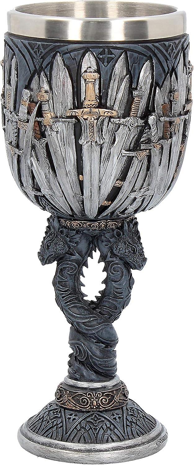 Sztxj Medieval & Viking - Sword Goblet 17.5cm