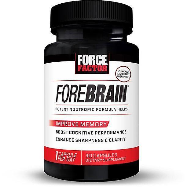 Force Factor Forebrain Nootropic Brain Supplement To Improve Memory, 30 Capsules