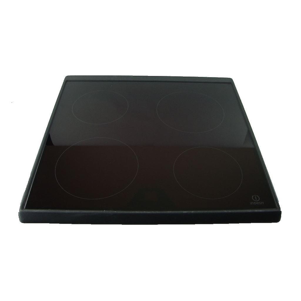 Hob Glass And Frame for Indesit Cookers and Ovens