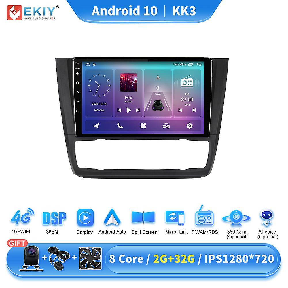 Ninesun Car Radio For Bmw E81 E82 E87 E88 2004-2012 Multimedia Video Player 8g 128g Android 2 Din Carplay Auto Navigation Gps KK3 2G 32G AT