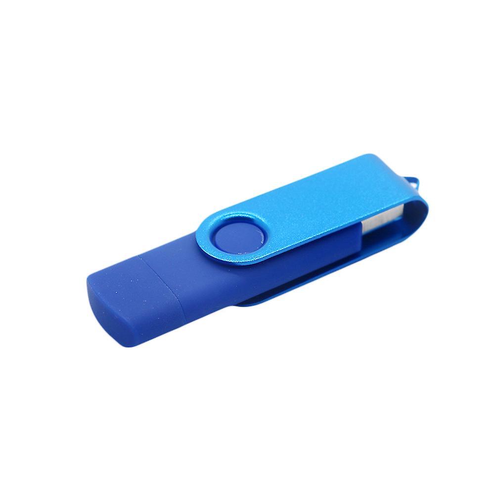 Hislaves 512G/1TB/2TB Mini USB 3.0 Data Storage Flash Drive Memory Thumb Stick U Disk Blue