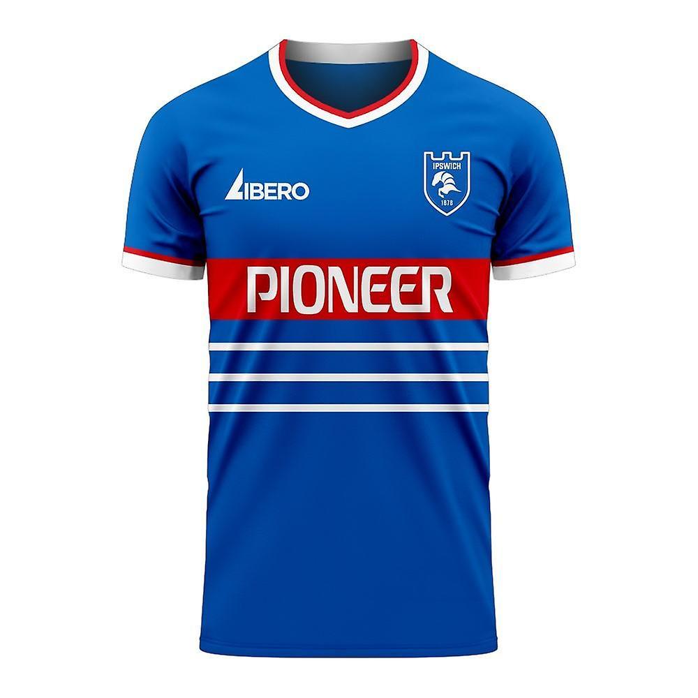 Libero Sportswear Ipswich 2024-2025 Home Concept Football Kit (Libero) - Little Boys Blue XSB 3/4yrs (98-104cm)