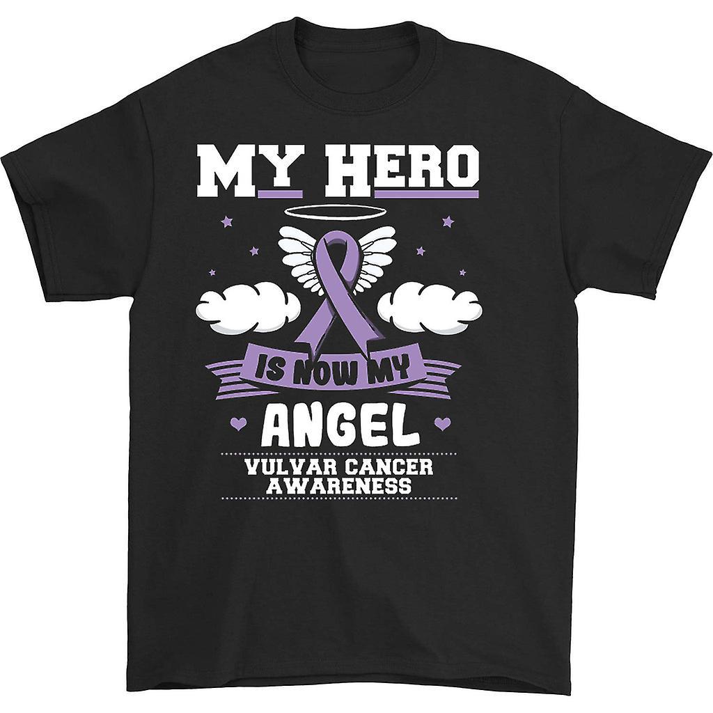 HISHARK My Hero is Now My Angel T-shirt Black XL