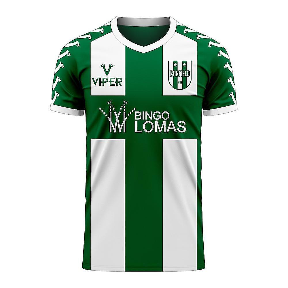 Viper Sportswear Banfield 2024-2025 Home Concept Football Kit (Viper) Green XL