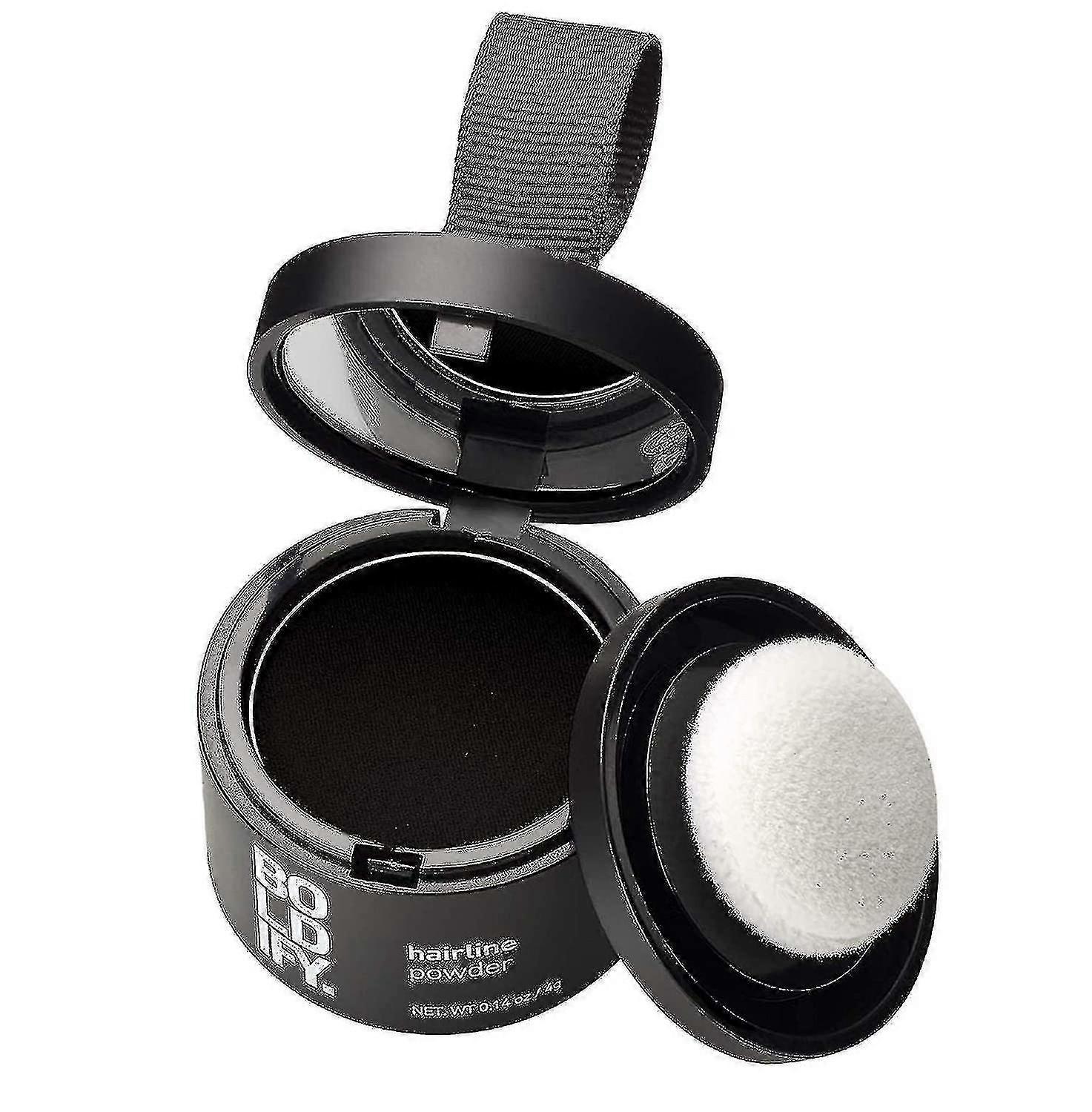 Snniv 2023 New Hairline Powder (auburn) Instantly Conceals Hair Loss And Fills In Receding Hairlines, Bald Spots Black