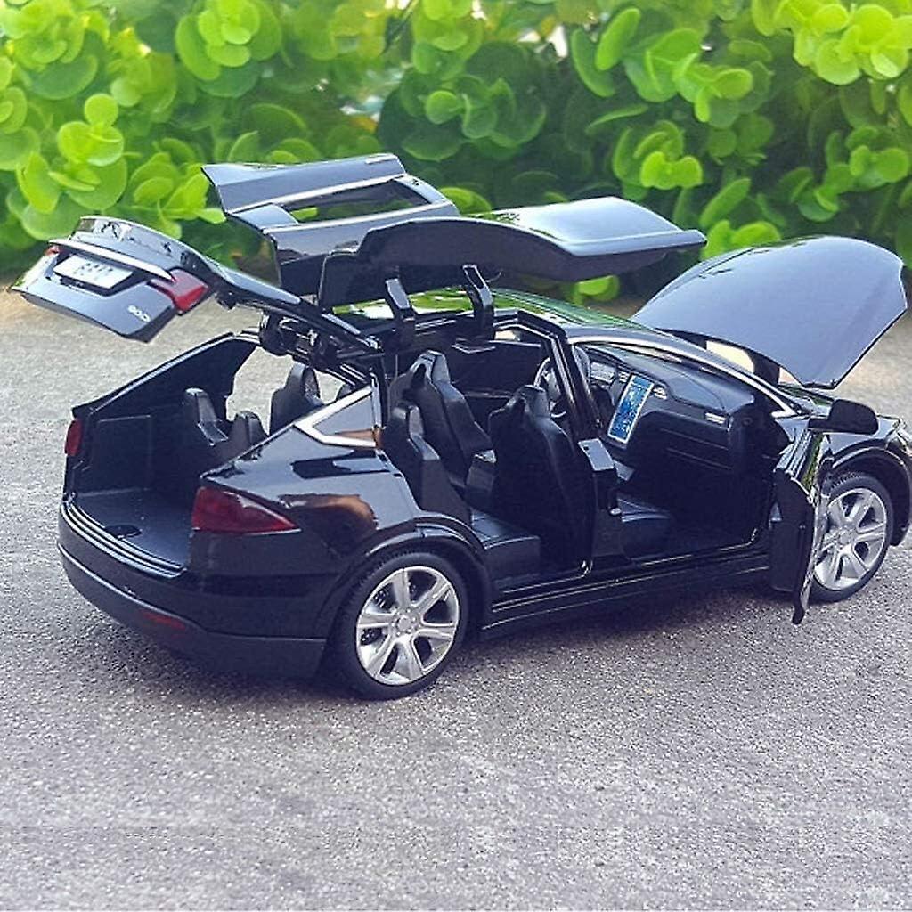 Veny Die-cast 1:32 Scale Tesla X90 Sports Car Model - Toy Car With Sound & Light