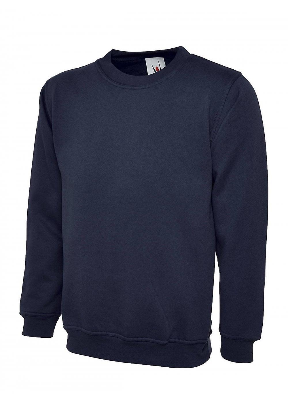 Men's Uneek Olympic Sweatshirt UC205 Navy