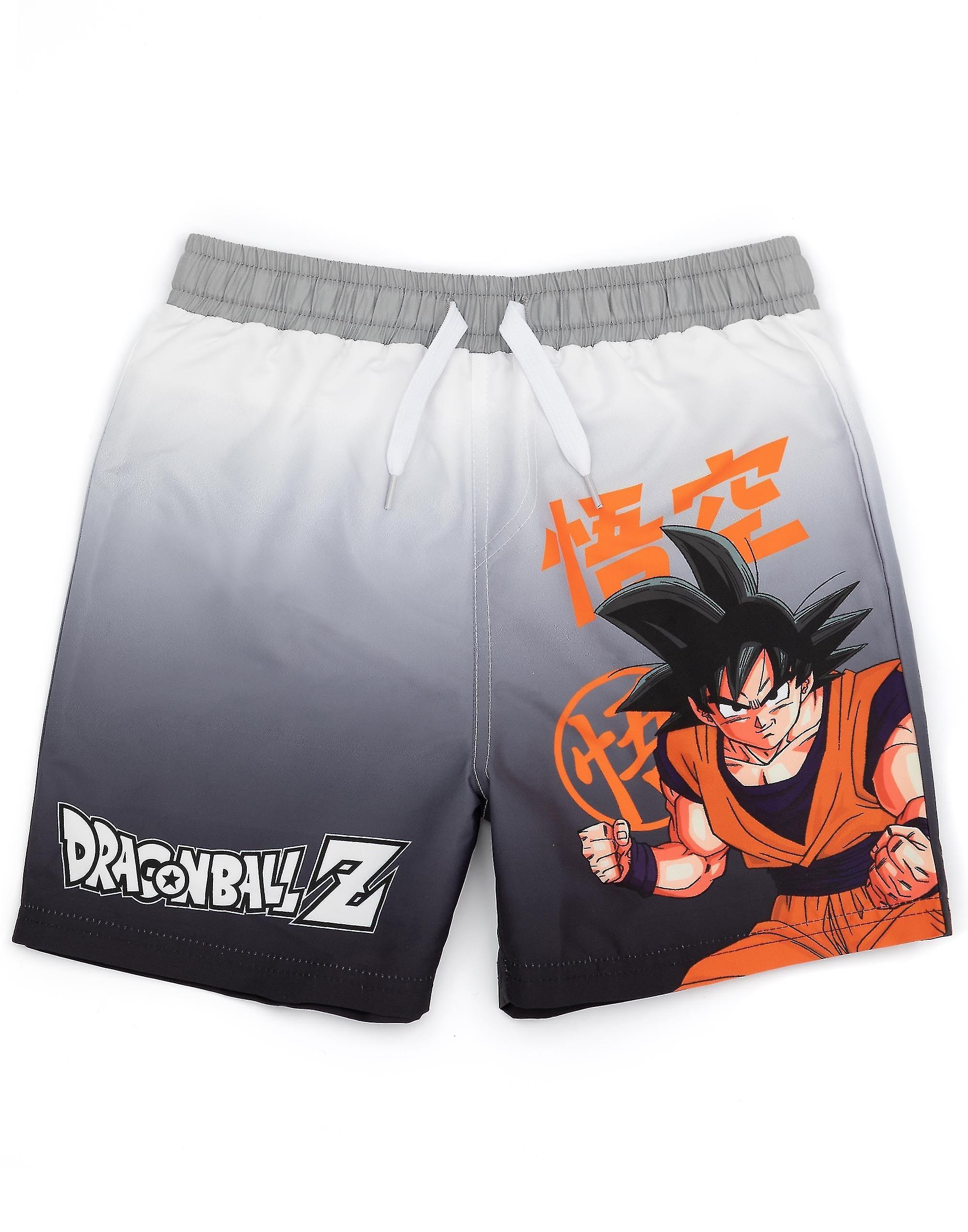 SML Dragon Ball Z Boys Swim Shorts Black 11-12 Years