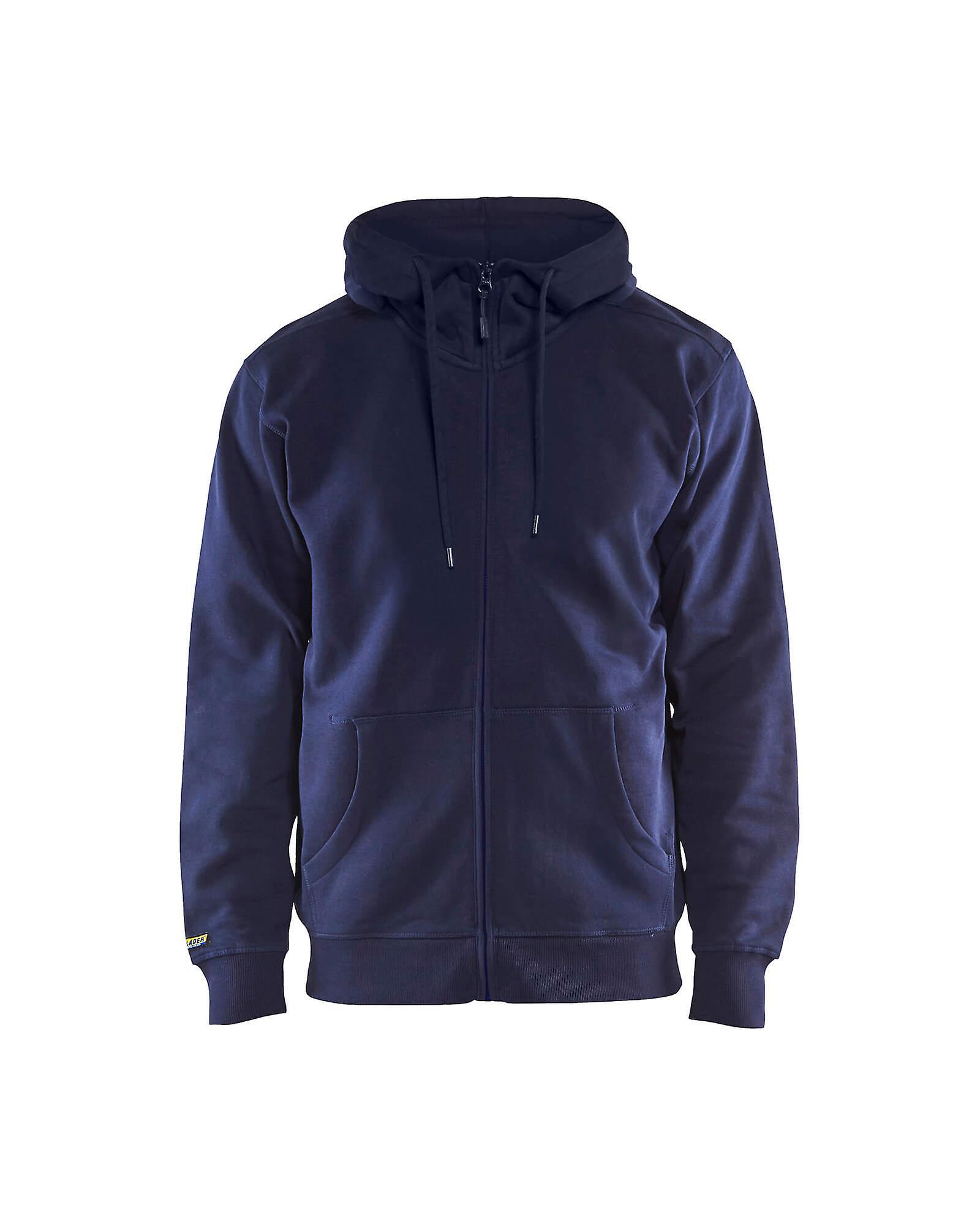 Blaklader 3366 hoodie full zip - mens (33661048) Navy blue Xxxl