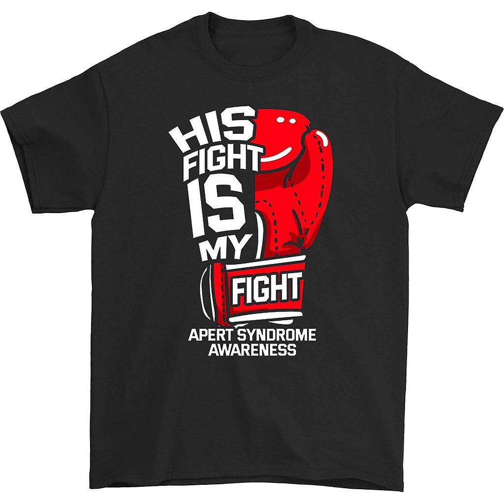 HISHARK His Fight is My Fight T-shirt Black M