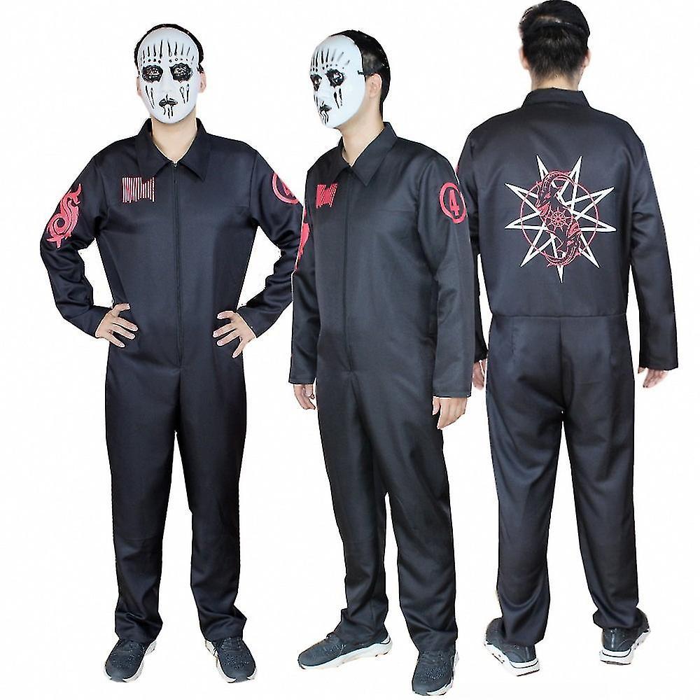 Manchalk Halloween Cosplay Onesie Cosplay Costume Slipknot Clothes High Quality XL