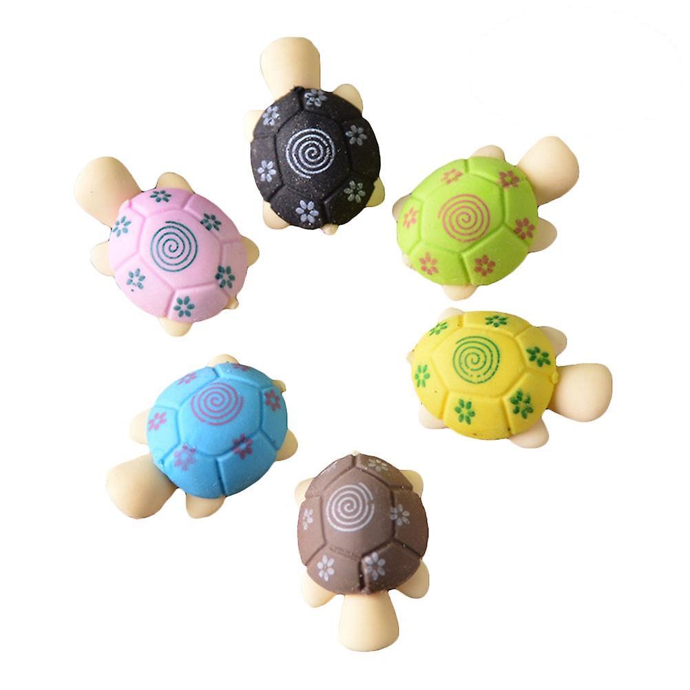 Tinksky 20 Pcs Animal Eraser Cartoon Erasers Turtle Erasers Erasers Kids Erasers Toys 20pcs