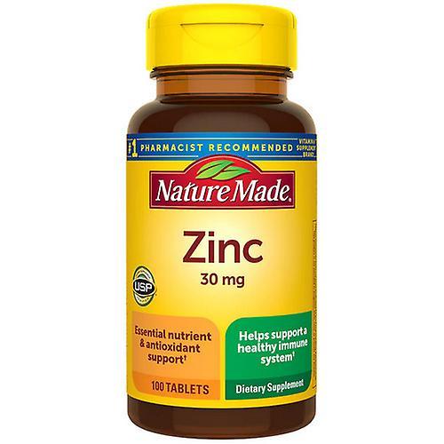 Nature Made Zinc,30mg ,100 Tabs (Pack Of 1)